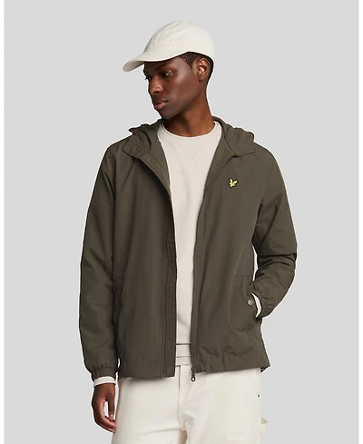 Lyle & Scott Men's Zip Through Hooded Jacket.
