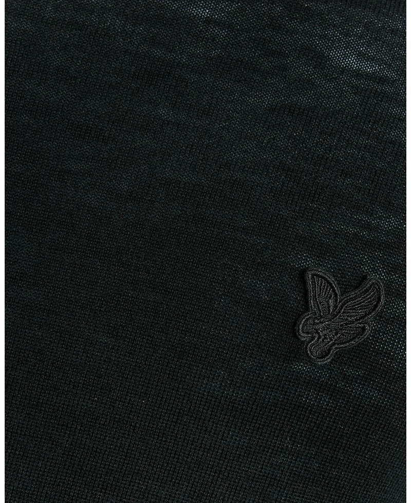 Lyle & Scott Men's Tonal Eagle Merino Crew Neck Sweater
