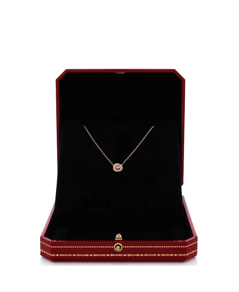 Pre-Owned Cartier Trinity Diamond Pendant Necklace