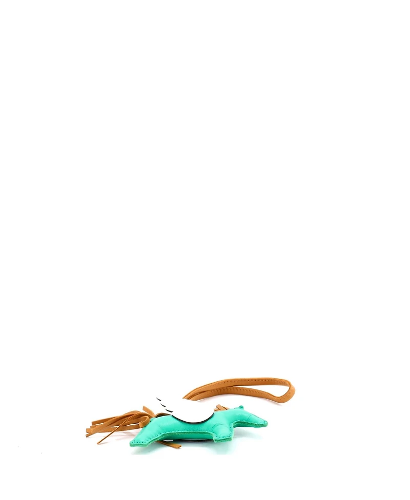 Pre-Owned Hermes Pm Pegase Rodeo Bag Charm Leather