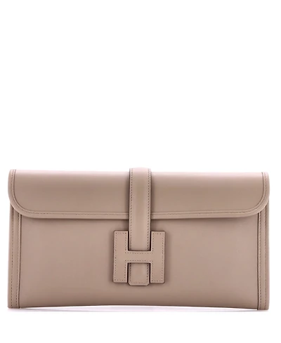 Pre-Owned Hermes 29 Jige Elan Clutch Swift