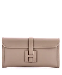 Pre-Owned Hermes 29 Jige Elan Clutch Swift
