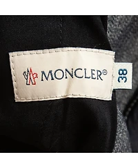 Pre-Owned Moncler Women's Navy Blue Denim Slim Fit Jeans