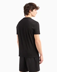 A|X Armani Exchange Men's Regular-Fit Gradient Box Logo Graphic T-Shirt
