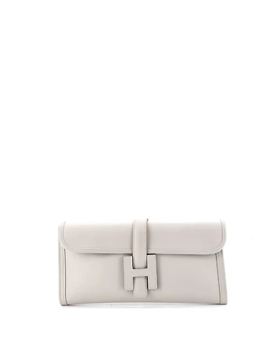 Pre-Owned Hermes 29 Jige Elan Clutch Swift