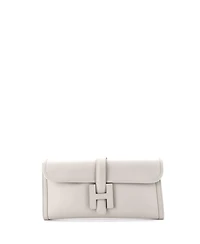 Pre-Owned Hermes 29 Jige Elan Clutch Swift
