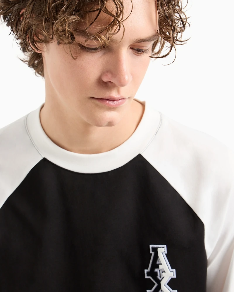 A|X Armani Exchange Men's Raglan Graphic T-Shirt