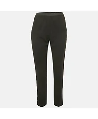 Pre-Owned Zadig & Voltaire Women's Crepe Paule Band Trousers