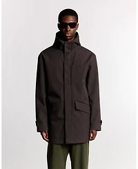 Lyle & Scott Men's Long Sleeve Hooded Military Parka Jacket