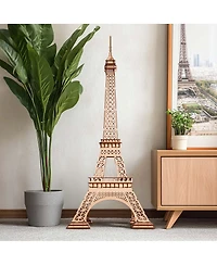 Robotime 3D Puzzles Eiffel Tower Plus Building Model Kits Gift for Teens Adult