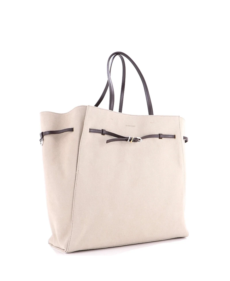 Pre-Owned Givenchy Large Voyou Tote Canvas
