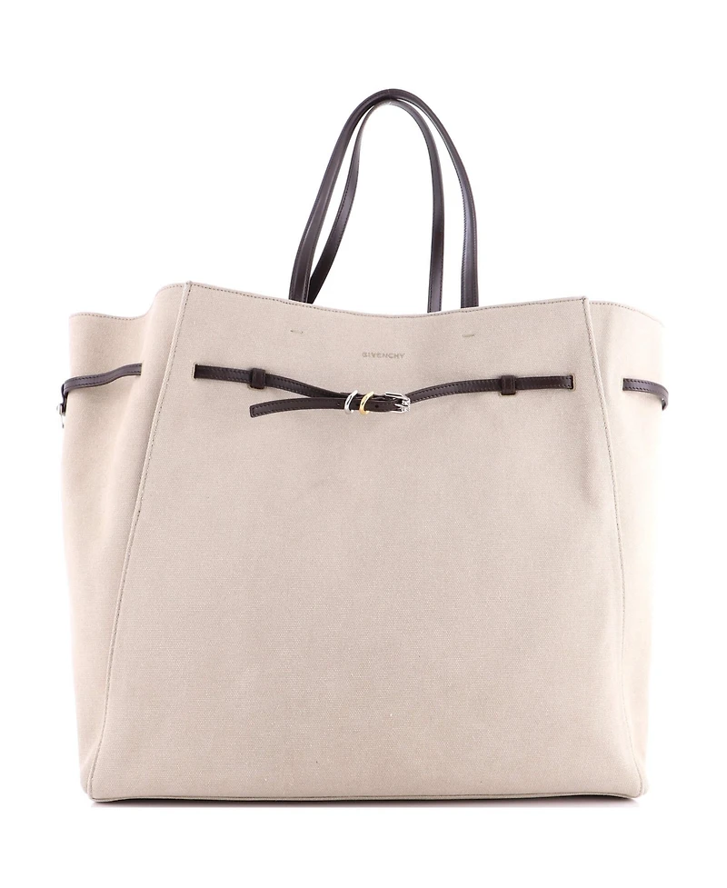 Pre-Owned Givenchy Large Voyou Tote Canvas