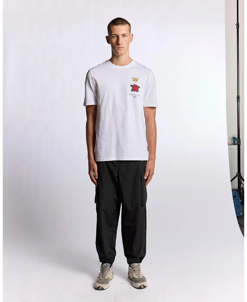 Lyle & Scott Men's Rose And Crown Graphic T-shirt
