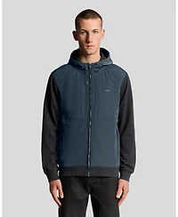 Lyle & Scott Men's Half Raglan Hybrid Hoodie