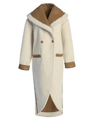 Jluxlabel Women's Jaida Reversible Teddy Coat