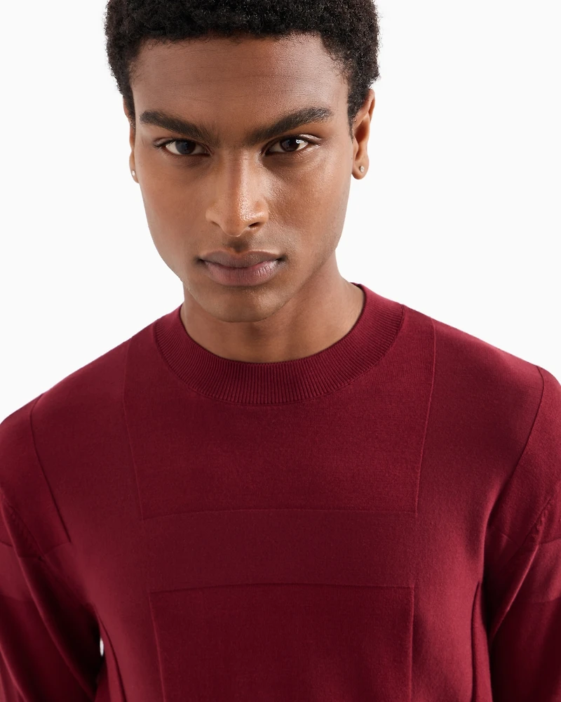 A|X Armani Exchange Men's Tonal Stripe Sweater