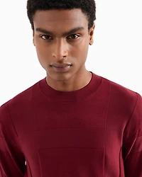 A|X Armani Exchange Men's Tonal Stripe Sweater