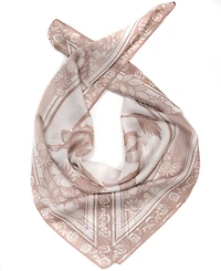 Vince Camuto Woodcut Floral Square Scarf