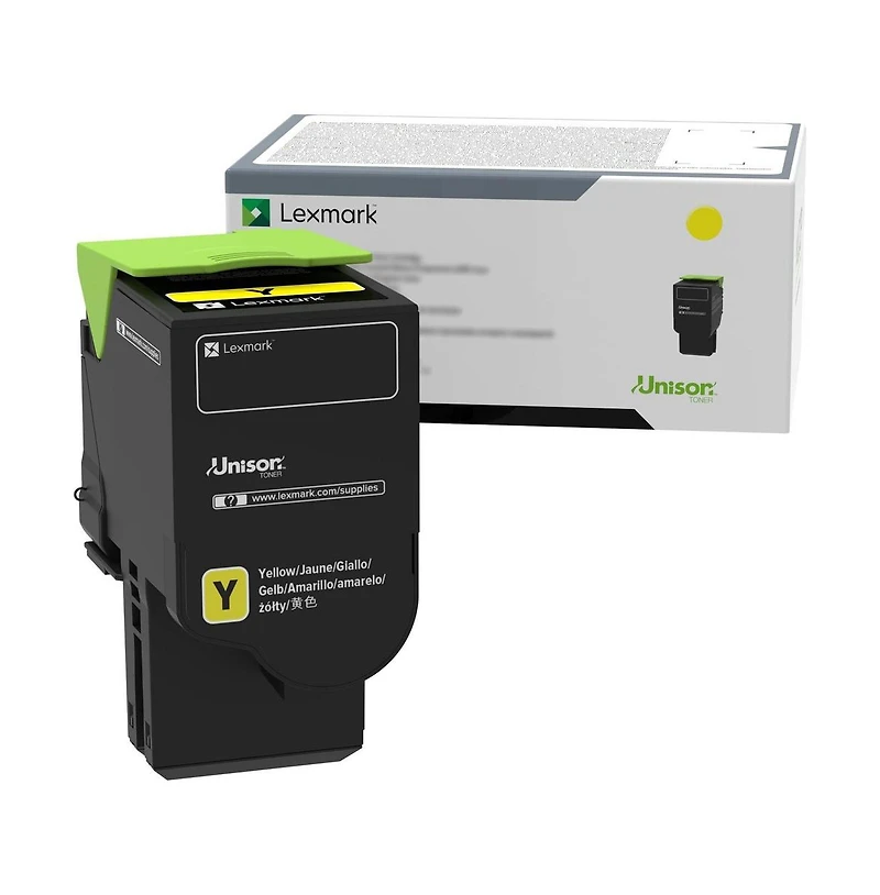 Lexmark 78C0UYG 7000 Page-Yield Return Program Ultra High-Yield Toner - Yellow