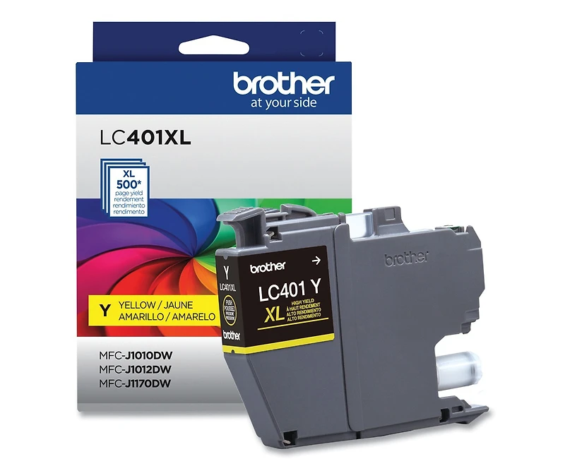 Brother LC401XLYS 500 Page-Yield High-Yield Ink