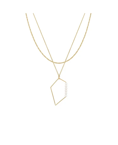 Bearfruit Jewelry 18K Gold Plated Sterling Silver Dazzling Sophistication Necklace Set Holiday Gift Idea