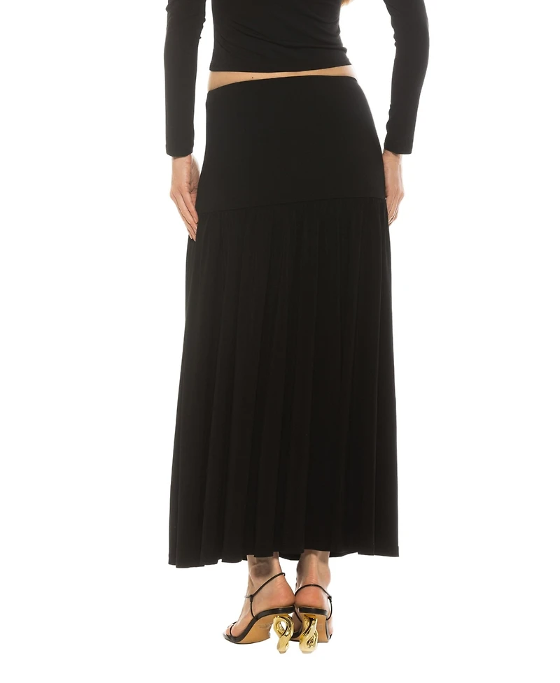Alexia Admor Women's Lia Shirred Maxi Skirt