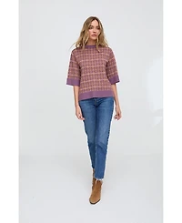 Raffya Women's Daffodil Slouchy Knitted T-shirt