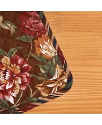 C&F Home Vintage Floral Bloom Quilted Potholder w/ Hanging Loop 8" x 8"