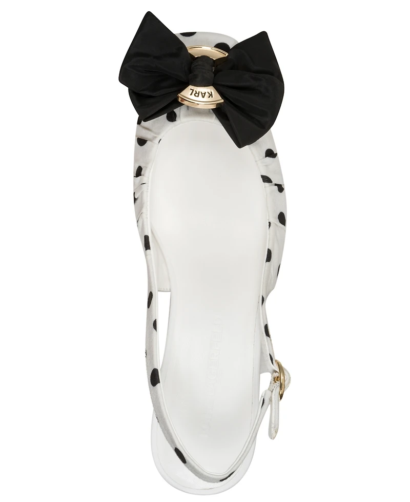 Karl Lagerfeld Paris Women's Sprouse Slingback Pumps