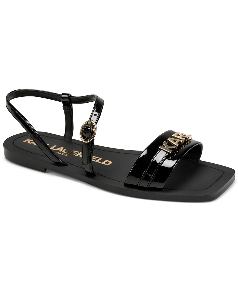 Karl Lagerfeld Paris Women's Miram Flat Sandals