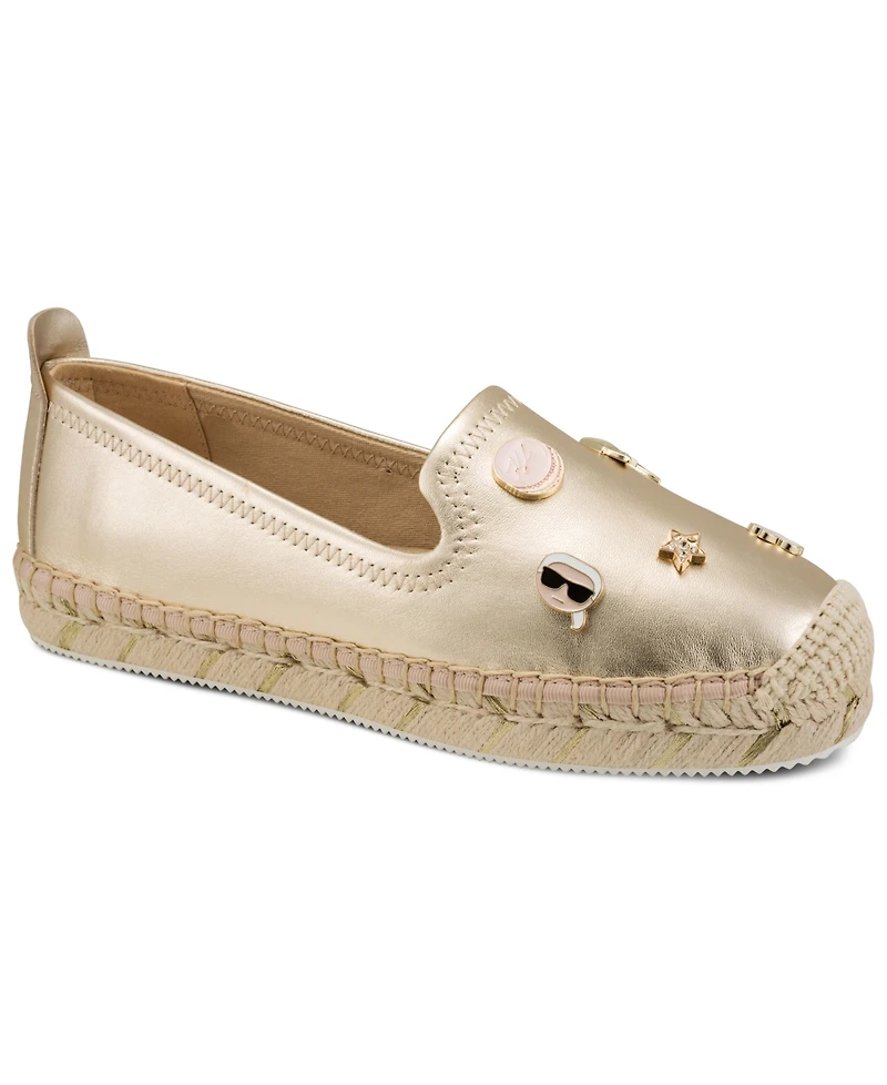 Karl Lagerfeld Paris Women's Michaela Espadrille Flats