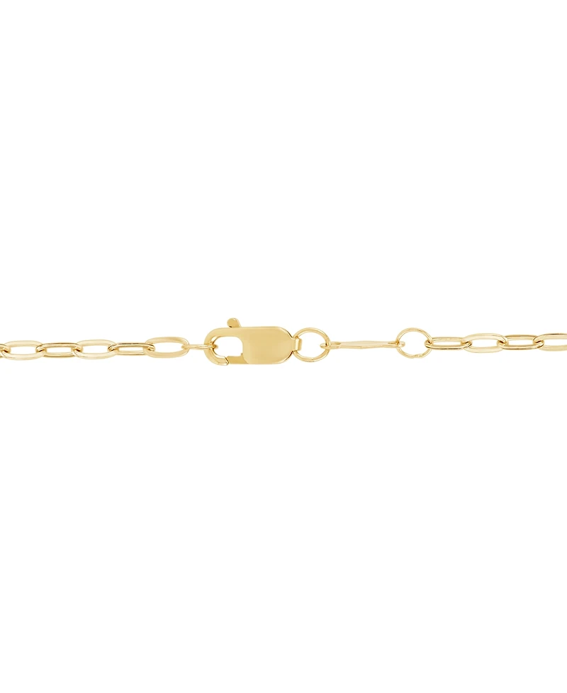 Macy's "Mama" Pendant Necklace in 10k Yellow Gold