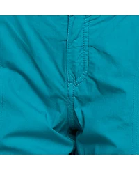 Pre-Owned Roberto Cavalli Women's Blue Cotton Cargo Bermuda Shorts