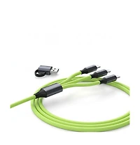 3P Experts Bold Dual 4 N 1 Charging Cable