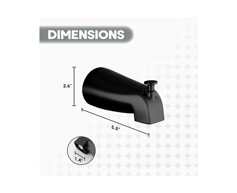 Casainc Moen Replacement Tub Spout