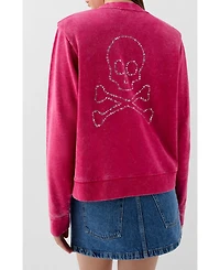 Scalpers Women's Padded Marble Sweater