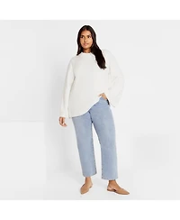 City Chic Women's Bow Back Sweater