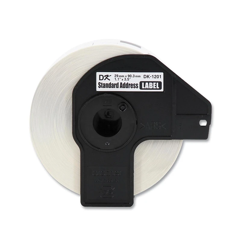 Brother DK12013PK 1.1 in. x 3.5 in. Die-Cut Address Labels - White (3/Pack)