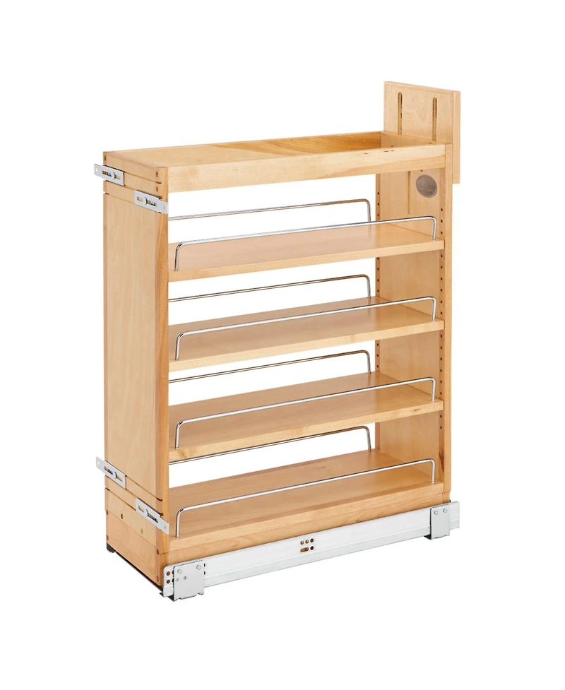 Rev-a-Shelf 8.75'' Pullout Kitchen Cabinet Organizer Soft-close, 448-bcsc-8C