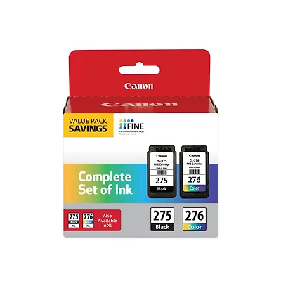 Canon 4988C005 Pgi-275/Cli-276 Multipack Ink - Black/Tri-Color