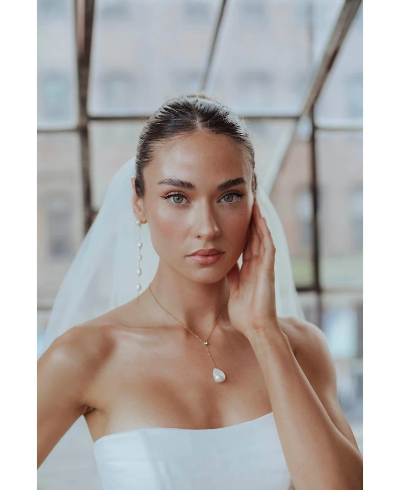 Untamed Petals Odessa Freshwater Pearl Lariat