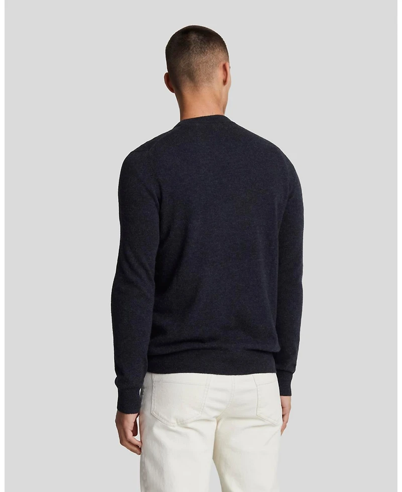 Lyle & Scott Men's Lambswool Blend Crew Neck Sweater