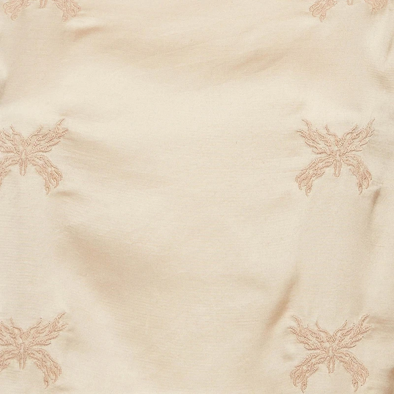 Pre-Owned Zadig & Voltaire Women's Beige Embroidered Crepe Tunic