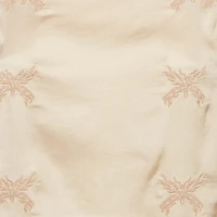 Pre-Owned Zadig & Voltaire Women's Beige Embroidered Crepe Tunic