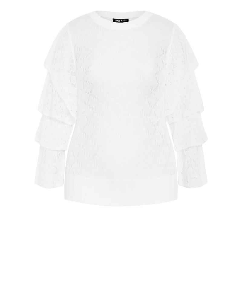 City Chic Women's Estelle Sweater