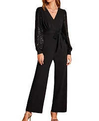 Cupshe Women's Starlit Voyage Black Jumpsuit