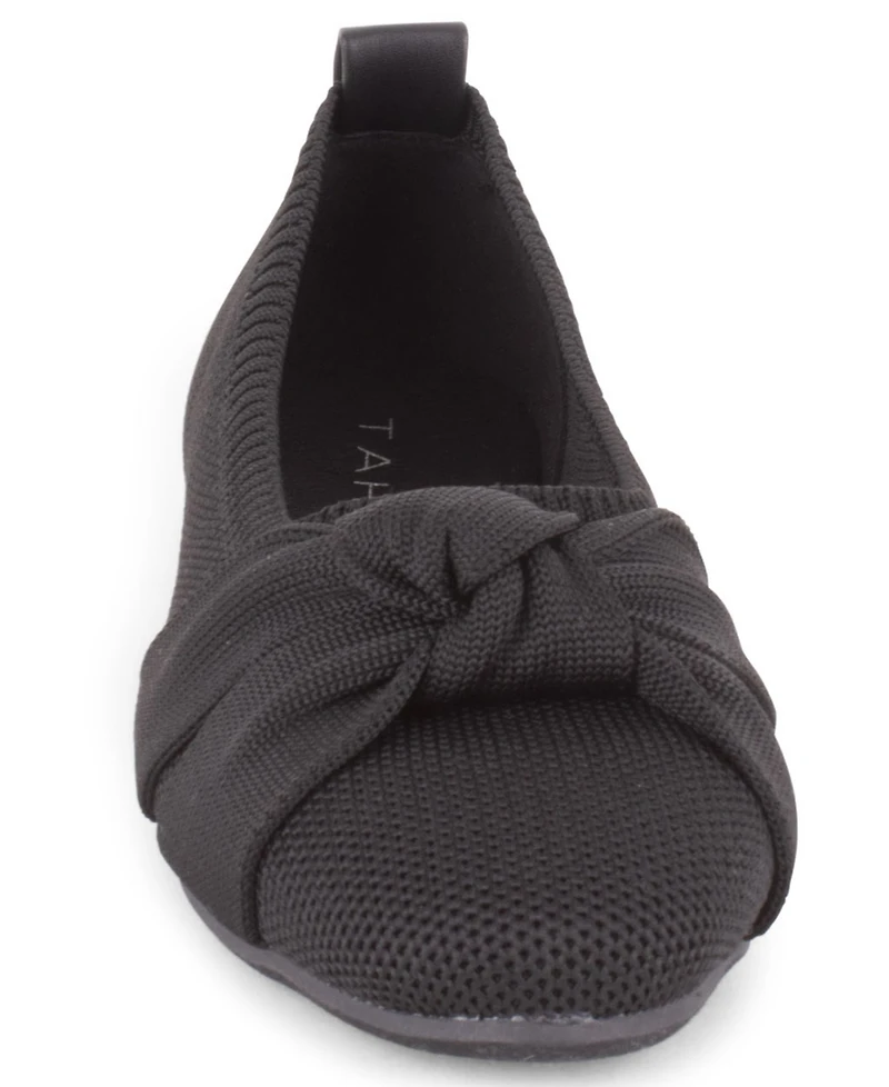 Tahari Women's Bordeaux Slip-On Ballet Flats