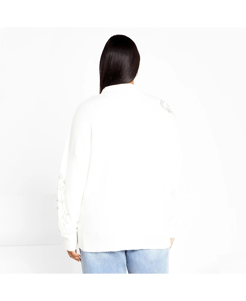 City Chic Women's Plus Size Maddison Sweater