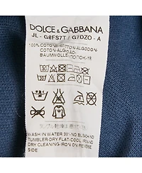 Pre-Owned Dolce & Gabbana Men's Cotton Pique Polo T-Shirt
