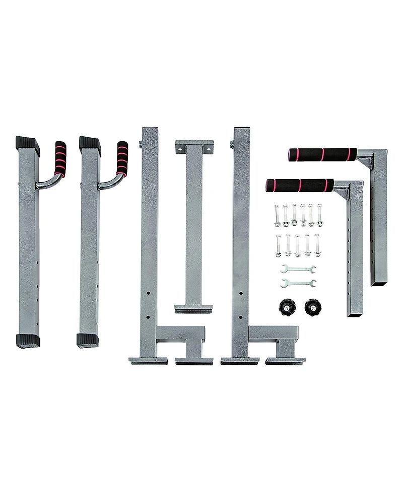 BalanceFrom Multi-Function Home Gym Exercise Dip Stand, 500lb Capacity